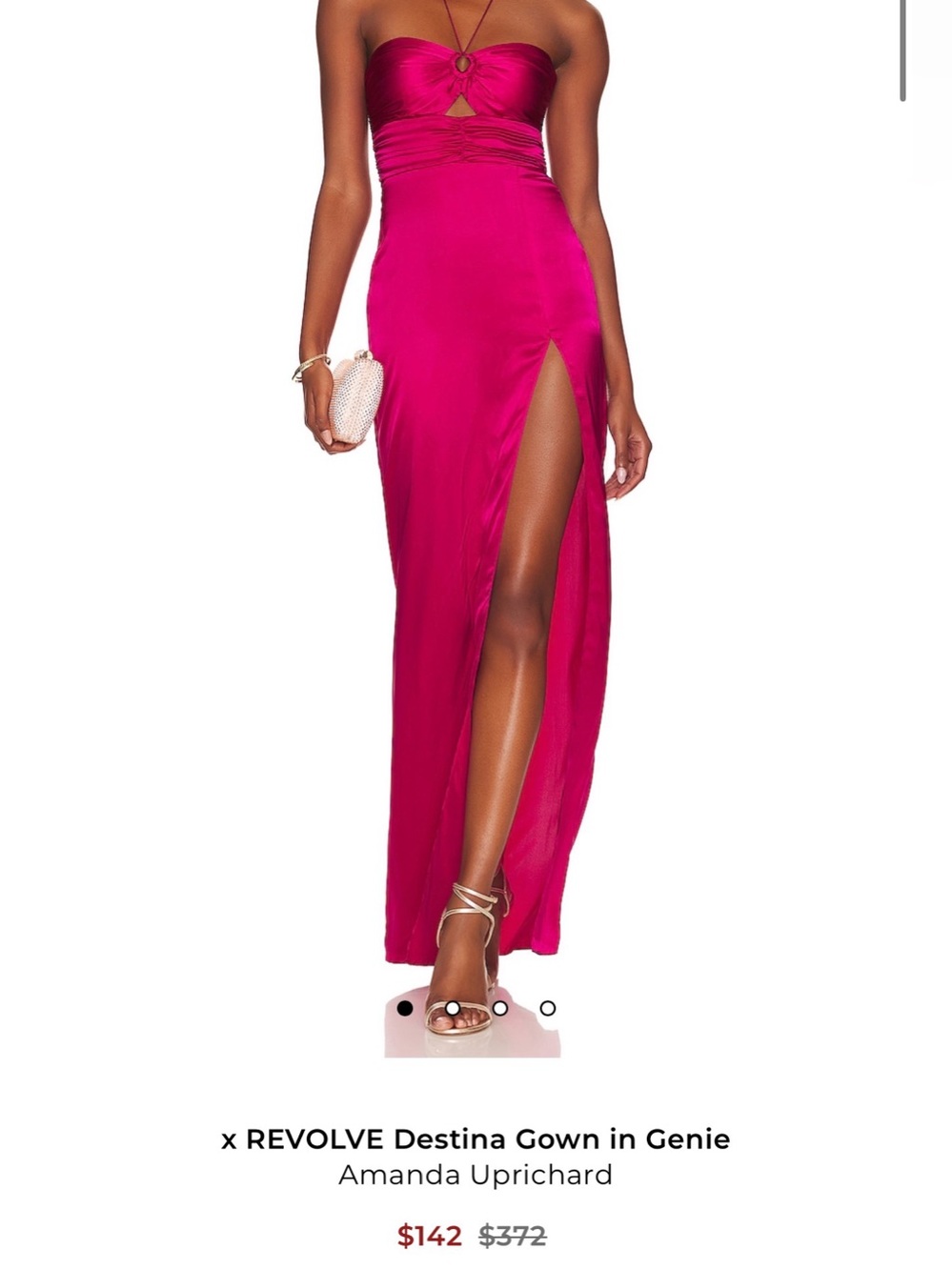 Amanda Uprichard X Revolve Destina Gown In Genie - Size XS